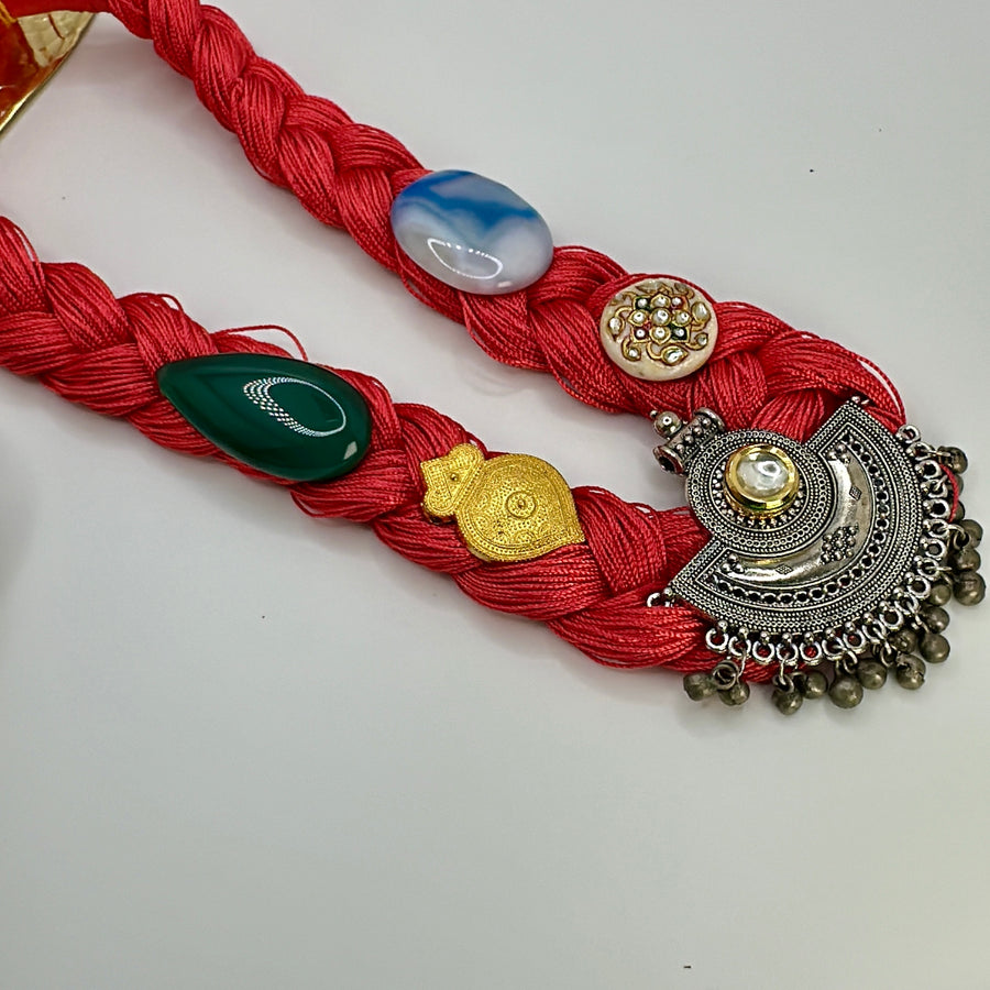 Resham on sale thread necklace