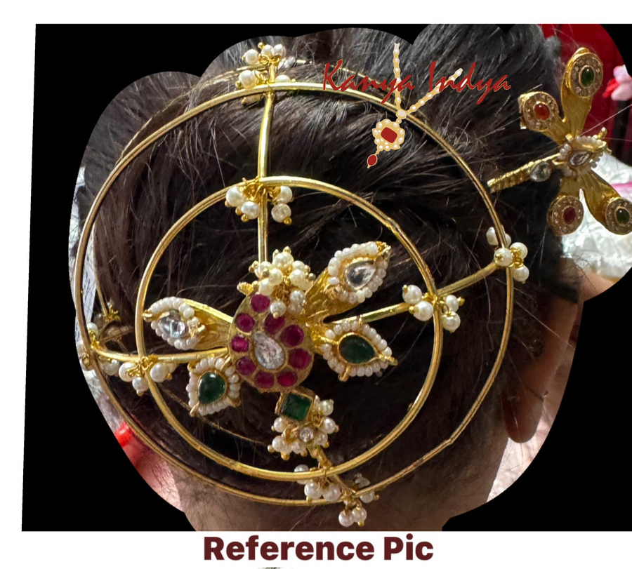 Multi Paachi Hair Bun Hair Accessory