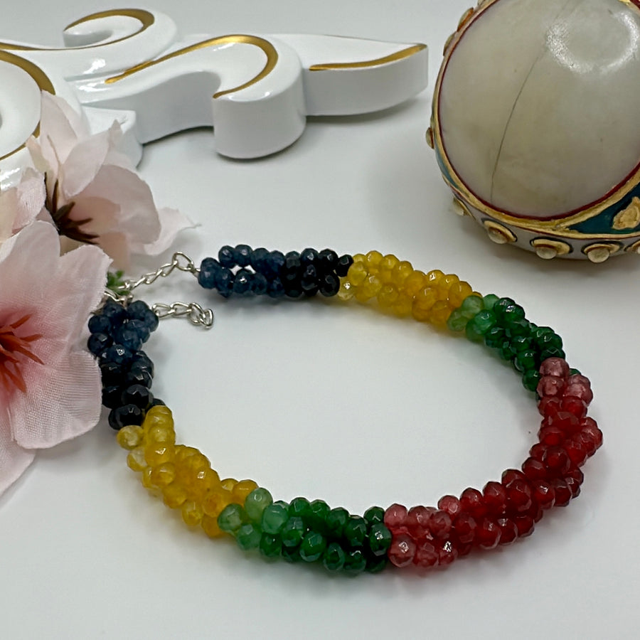 Multi Openable Stone Bracelet(Fits Size 2.2-2.6)