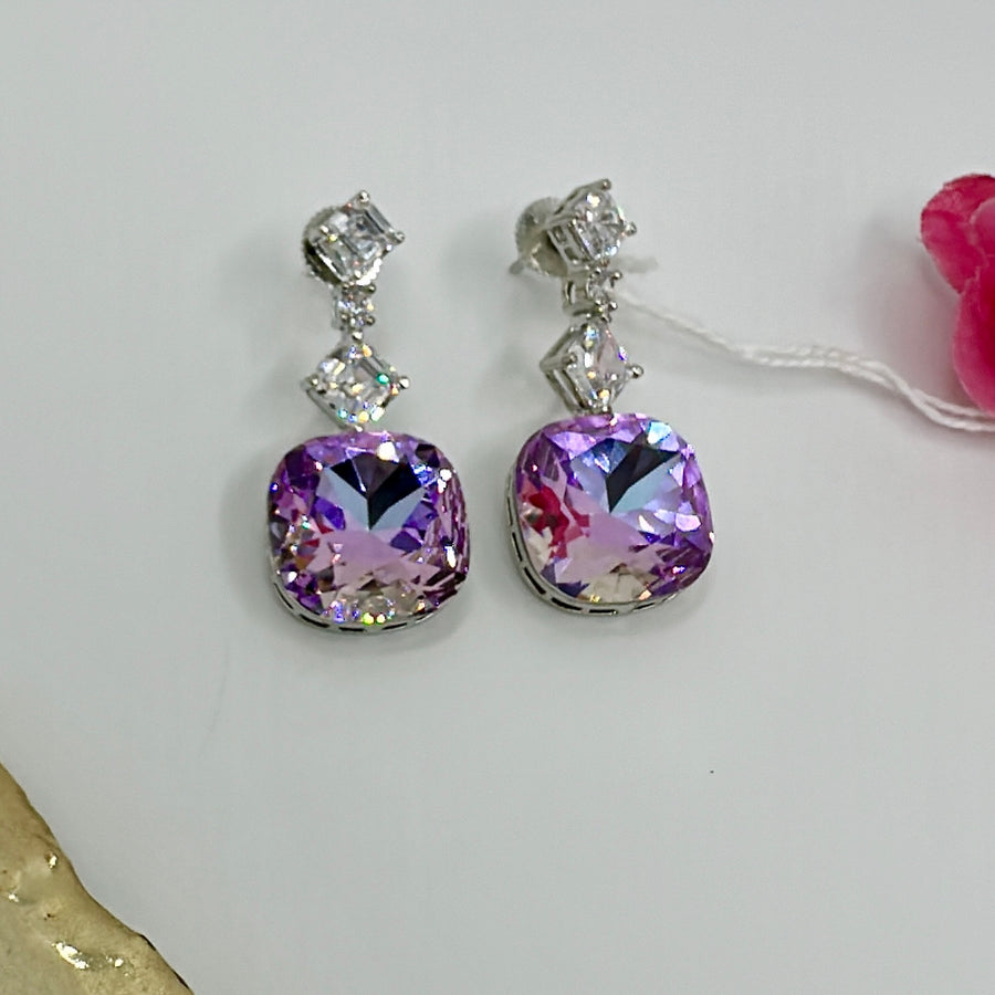 Multi Swarovski Earrings