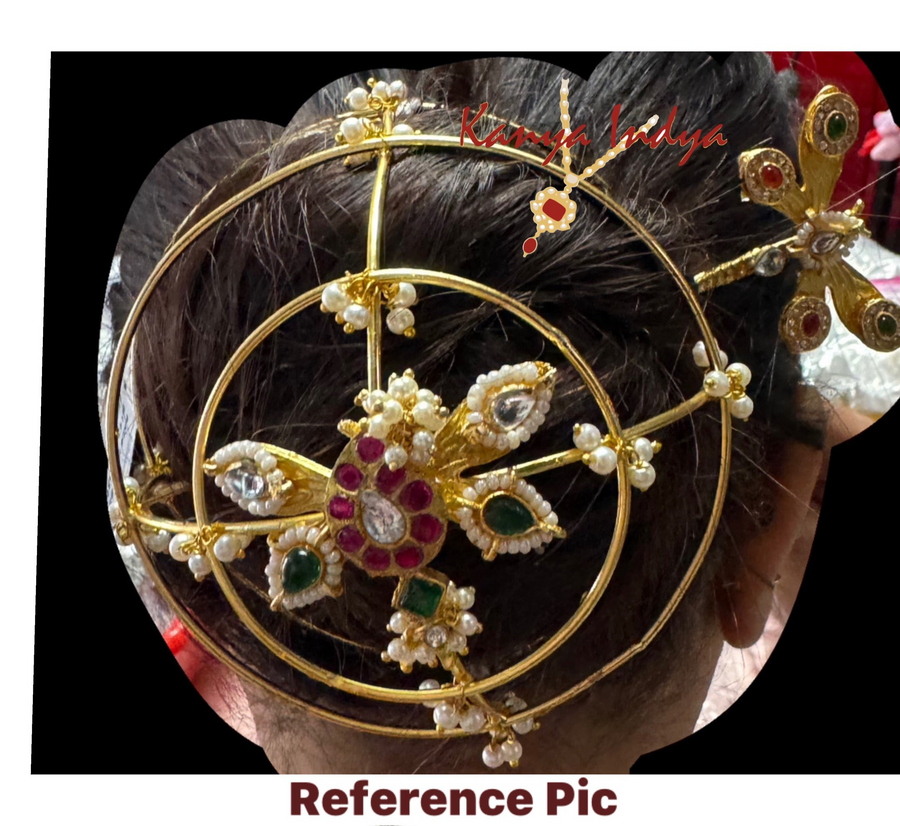 Multi Paachi Hair Bun Hair Accessory