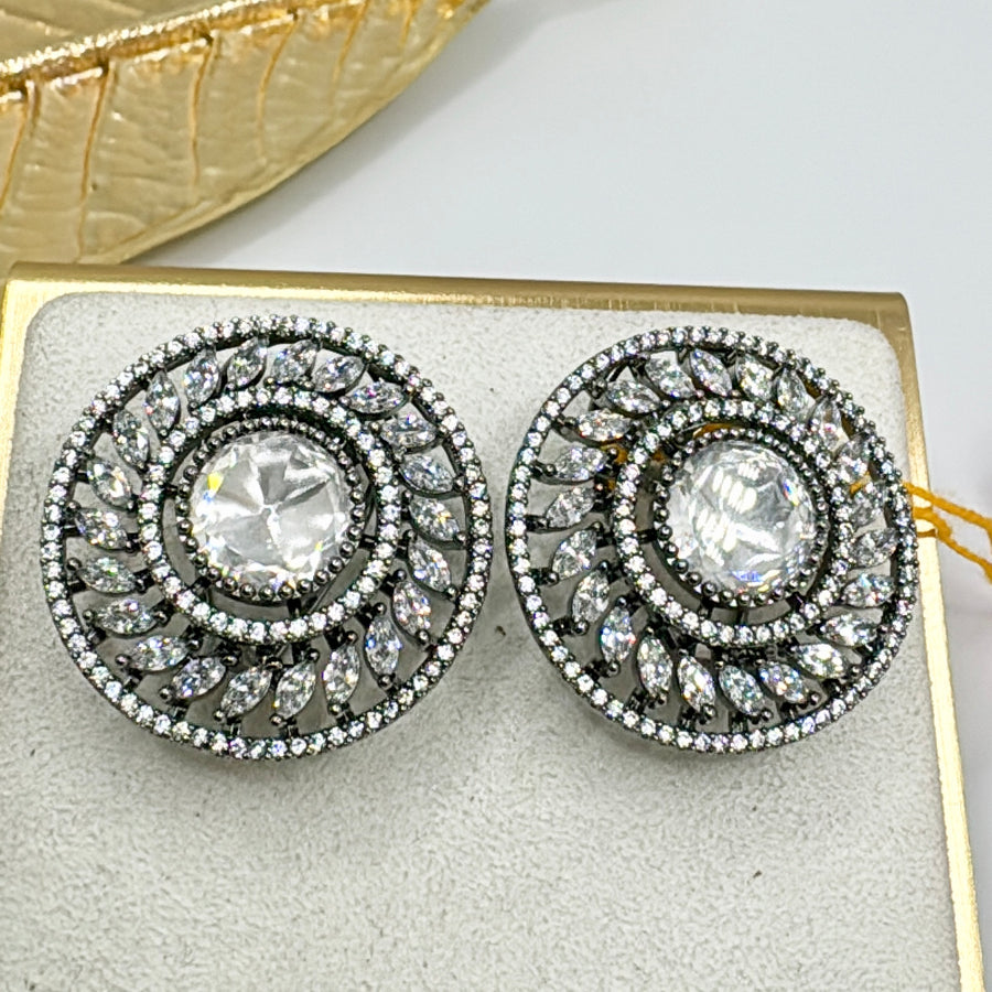 Clear American Diamonds Studs