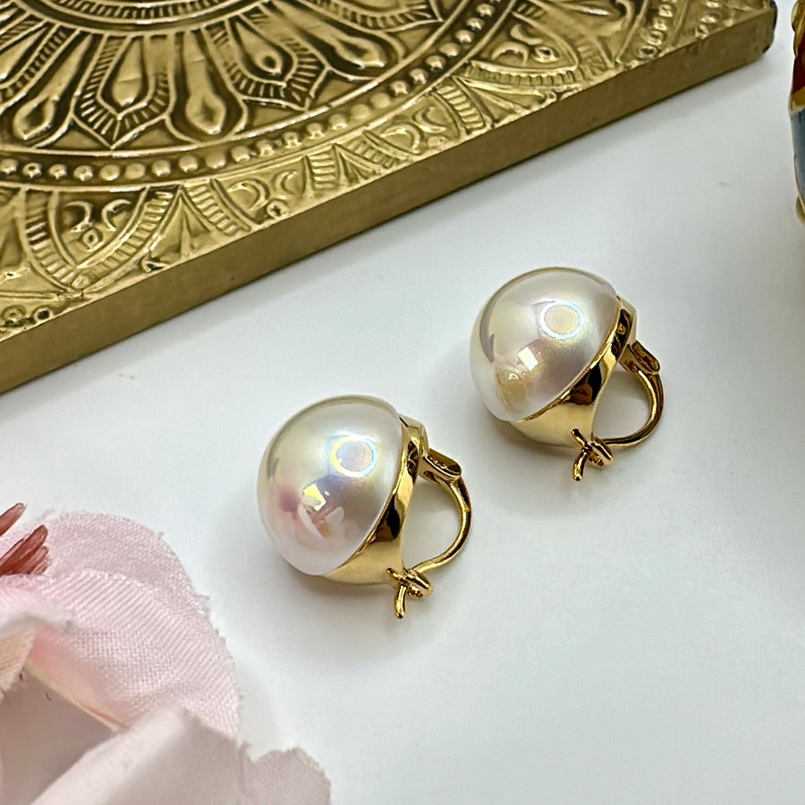 Pearl Stud Earrings