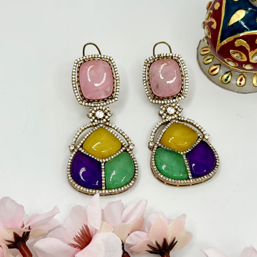 Multi Doublet Statement Earrings