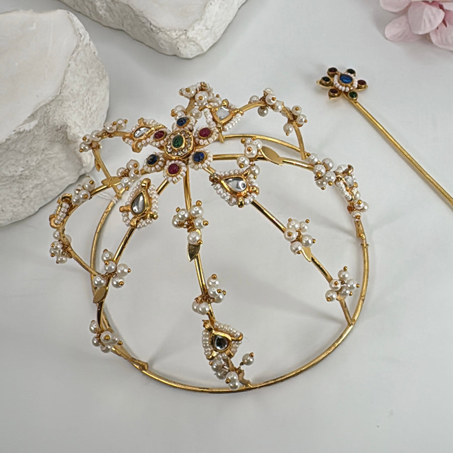 Multi Paachi Hair Bun Hair Accessory