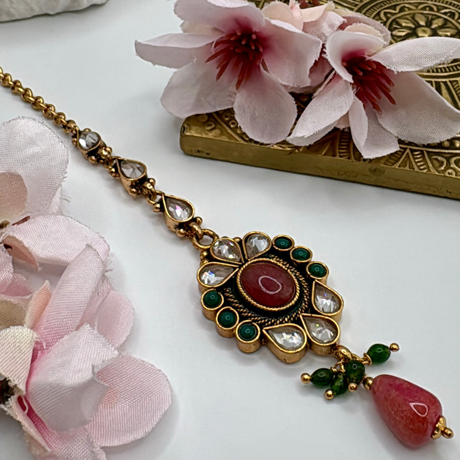 Multi Flower Mang Tika