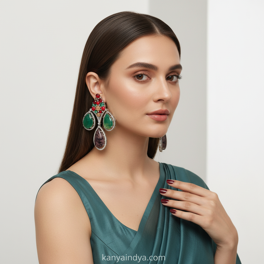 Multi Doublet Statement Earrings